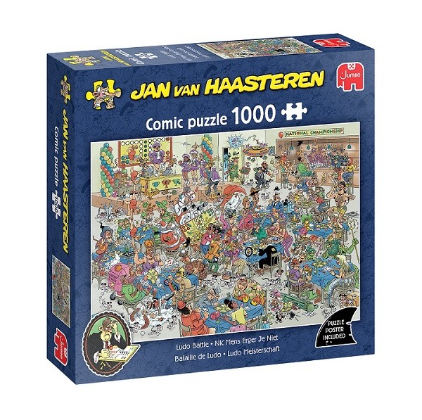 Jan van Haasteren Puzzel NK Mens Erger Je Niet