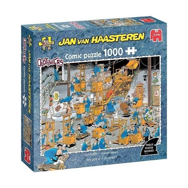 Jan van Haasteren Puzzel Oldtimers Karren Maar! 1000 stukjes