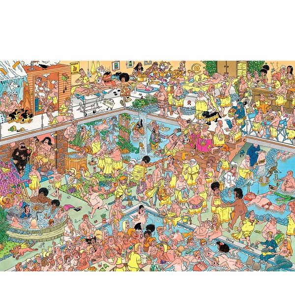 Jan van Haasteren Puzzel Op Hete Kolen 1000 stukjes