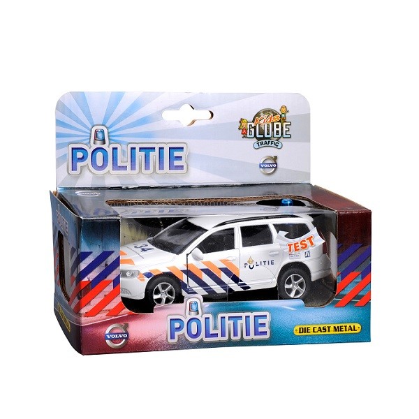 Kids Globe Traffic Politiewagen Volvo V70 