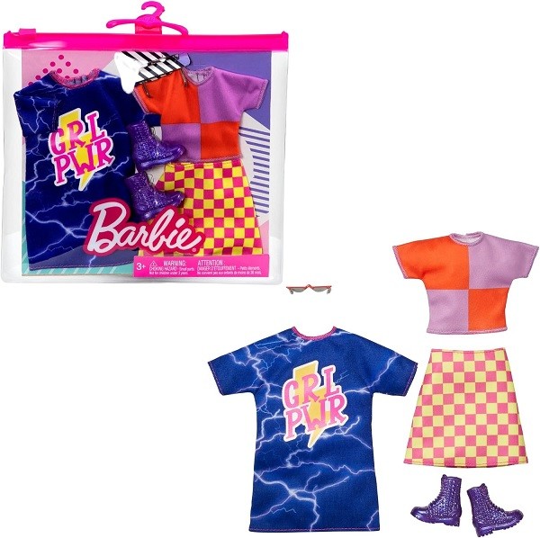 Kleding Barbie Girl Power 4-Delig