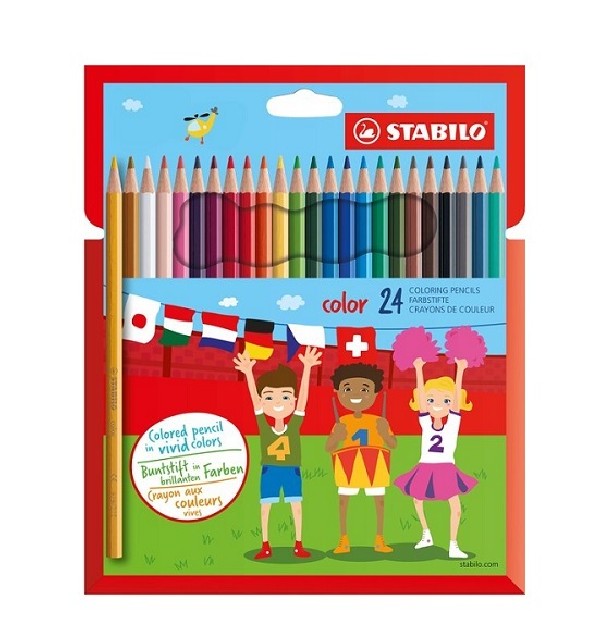 Kleurpotloden Stabilo Color 24 -Delig