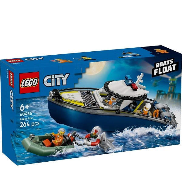 Lego City Achtervolging met Politieboot
