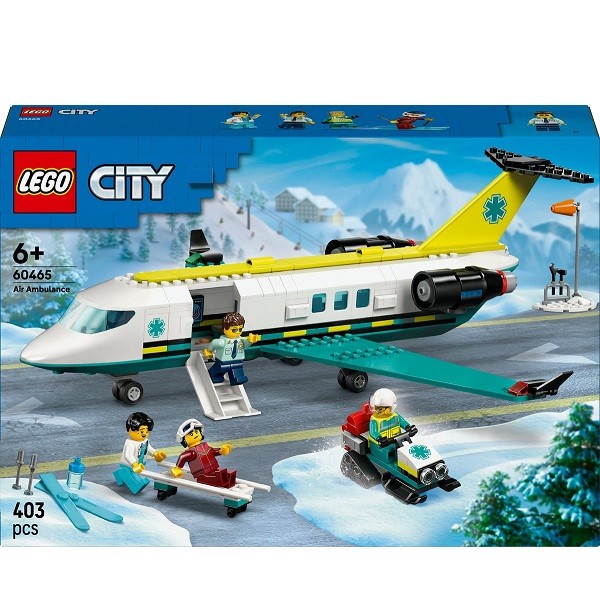 Lego City City Ambulancevliegtuig 