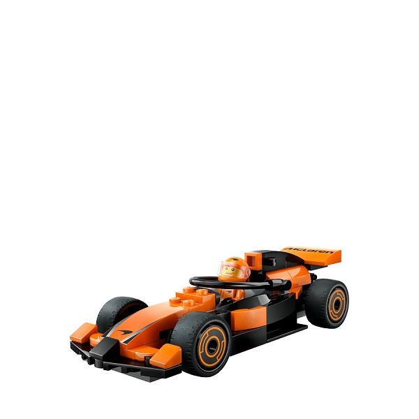 Lego City F1 Coureur met McLaren Racewagen