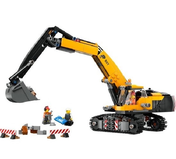 Lego City Gele Graafmachine