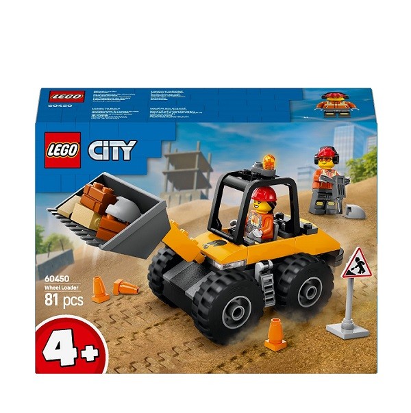 Lego City Gele Wiellader