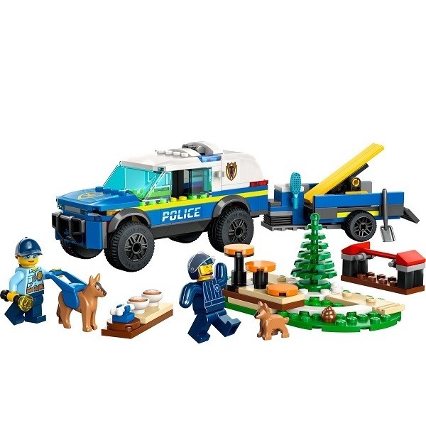 Lego City Mobiele Training voor Politiehonden 