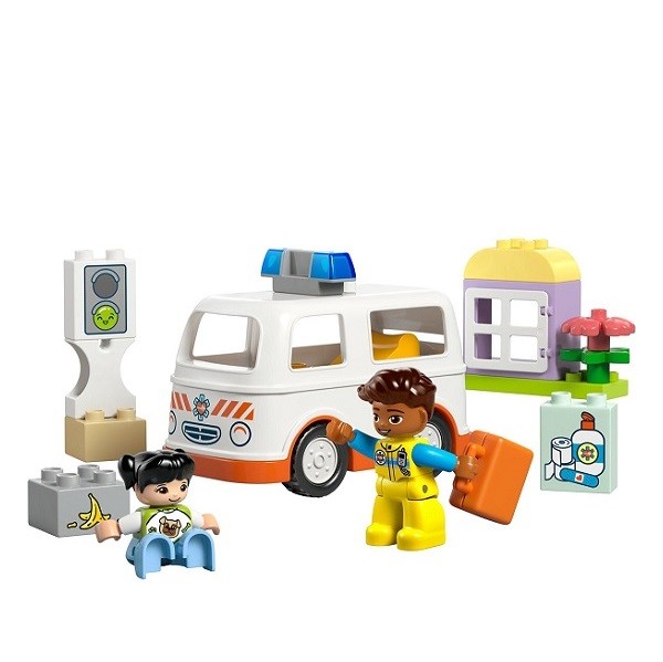 Lego Duplo Ambulance met Chauffeur