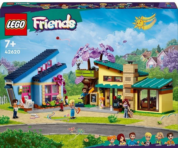 Lego Friends Olly en Paisley's Huizen