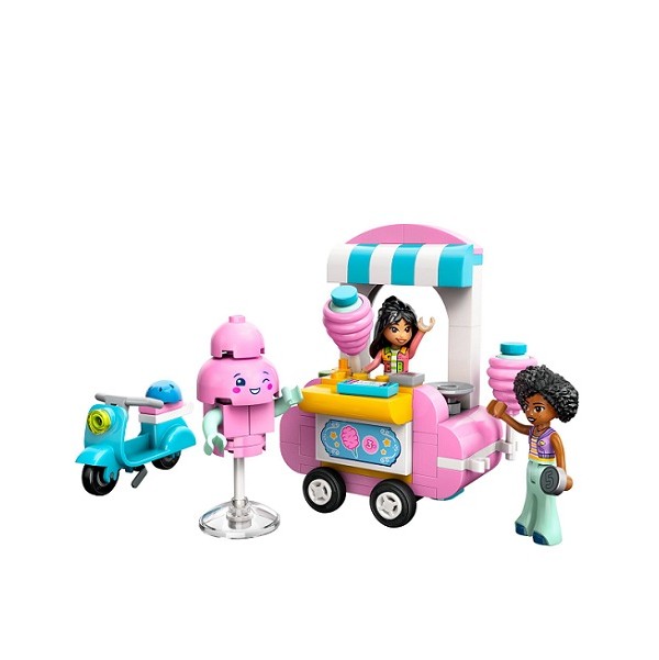 Lego Friends Suikerspinkraam en Scooter 