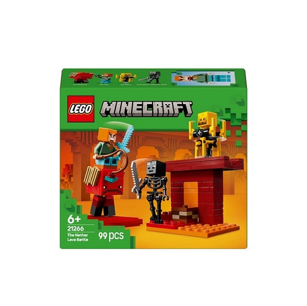 Lego Minecraft De lavastrijd in de Nether
