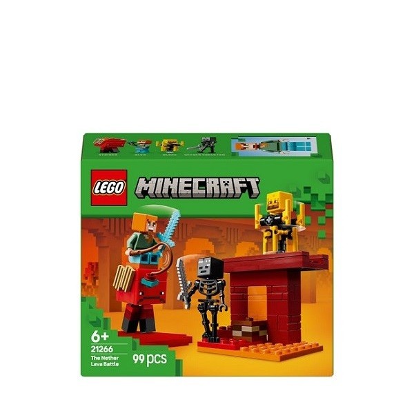 Lego Minecraft De lavastrijd in de Nether