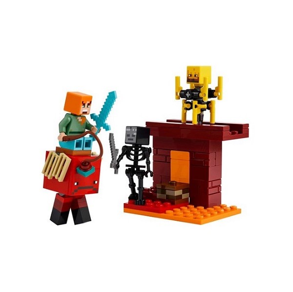 Lego Minecraft De lavastrijd in de Nether