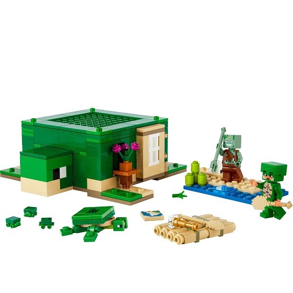 Lego Minecraft Het Schildpadstrandhuis