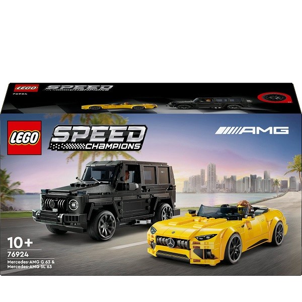 Lego Speed Champions Mercedes-AMG G 63 en Mercedes-AMG SL 63