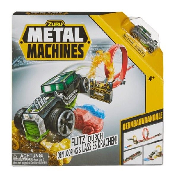 Metal Machines Road Rampage racebaan met looping