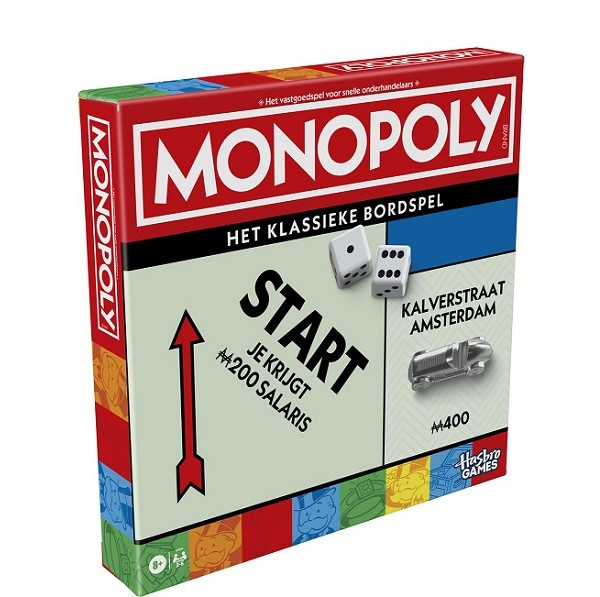 Monopoly Classic Bordspel Vernieuwde Editie