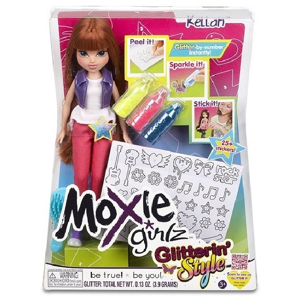 Moxie Girlz Glitterin Style Pop - Kellan