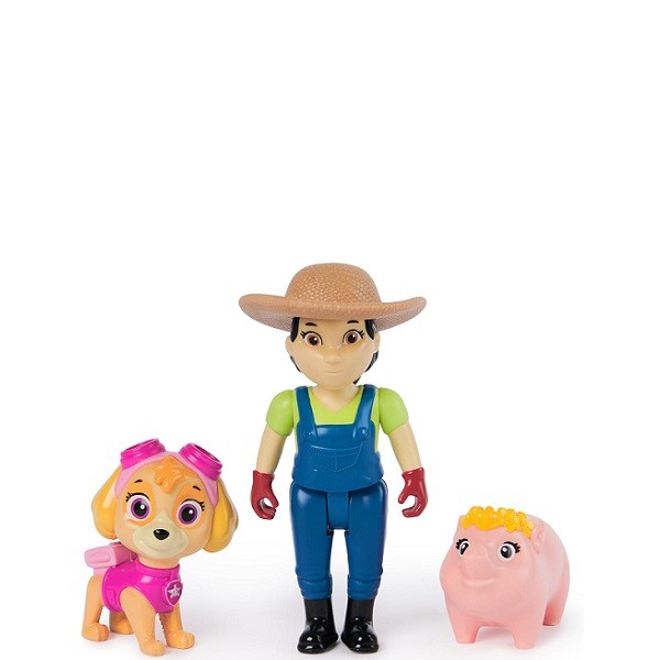 Paw Patrol Figuren Skye en Farmer Yumi