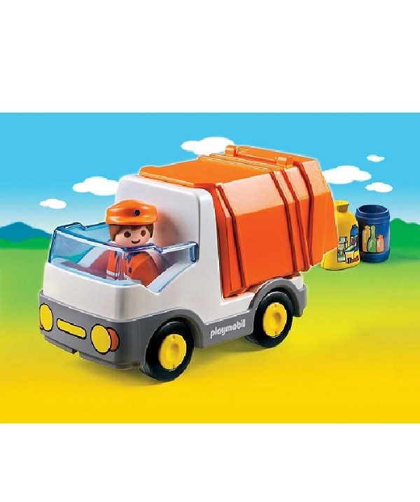 Playmobil 1.2.3 Vuilniswagen