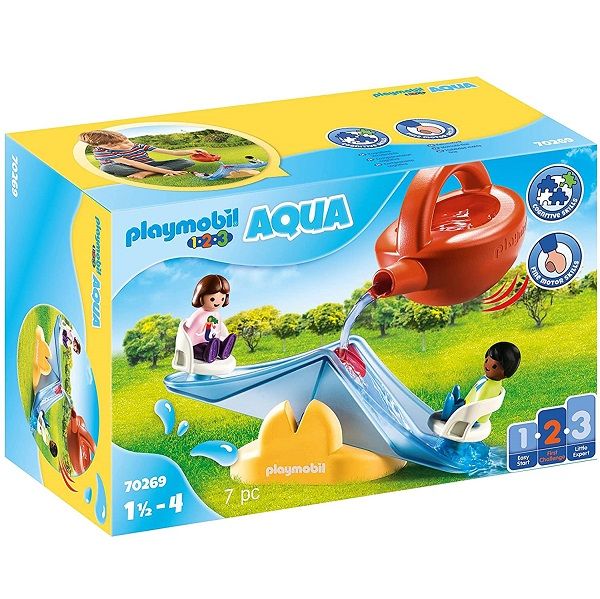 Playmobil 1.2.3 Aqua Waterwip met Gieter