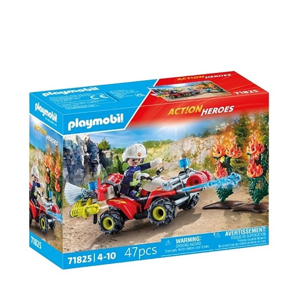 Playmobil Action Heroes Brandweer Quad