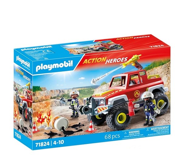 Playmobil Action Heroes Brandweerwagen