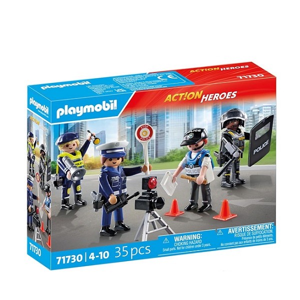 Playmobil Action Heroes Politie Figuren Set 