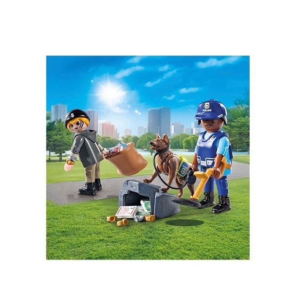 Playmobil Action Heroes Politie Hond met Boef