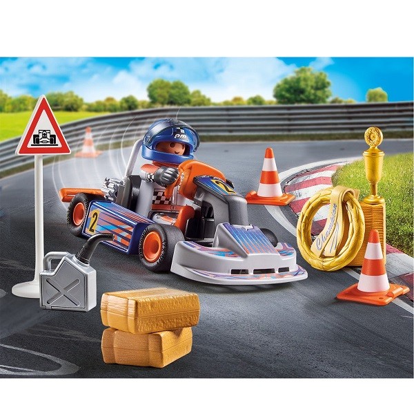 Playmobil Cadeauset Sport & Action Racekart