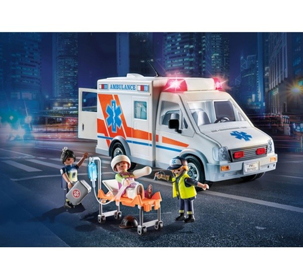 Playmobil City Action Ambulance met Licht en Geluid