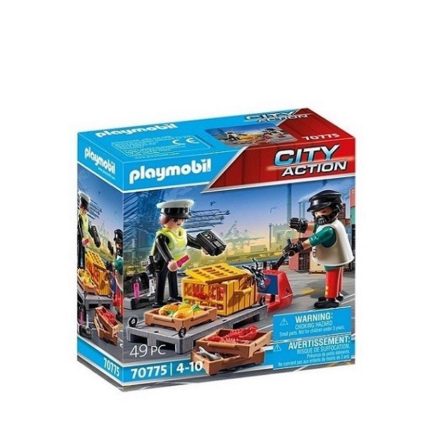 Playmobil City Action Haven Douanecontrole