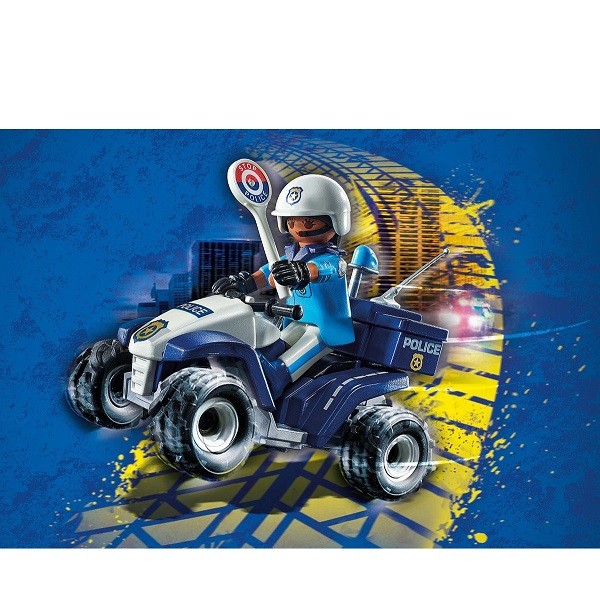 Playmobil City Action Politie Speed Quad