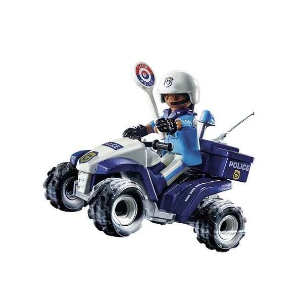 Playmobil City Action Politie Speed Quad