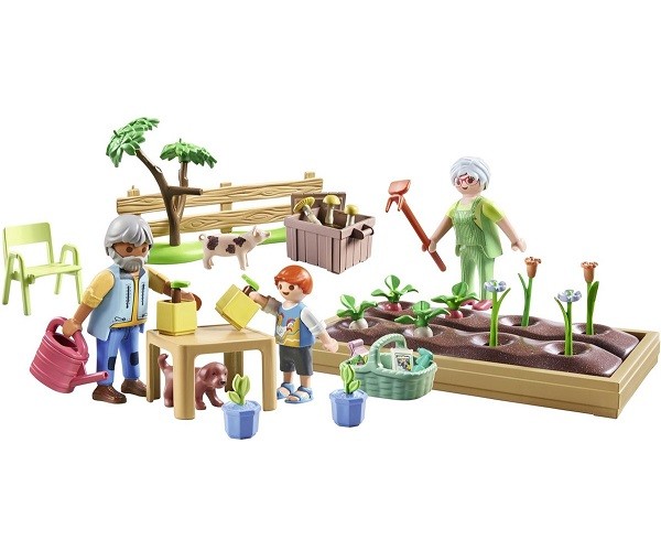 Playmobil Country Idyllische Moestuin bij de Grootouders