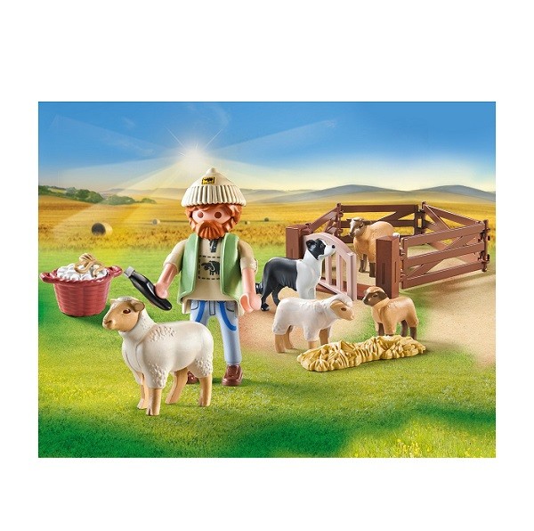 Playmobil Country Jonge Herder met Schapen 