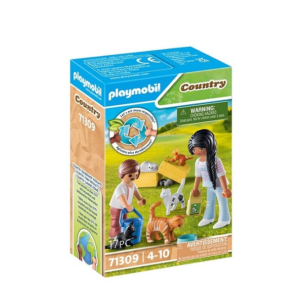 Playmobil Country Kattenfamilie