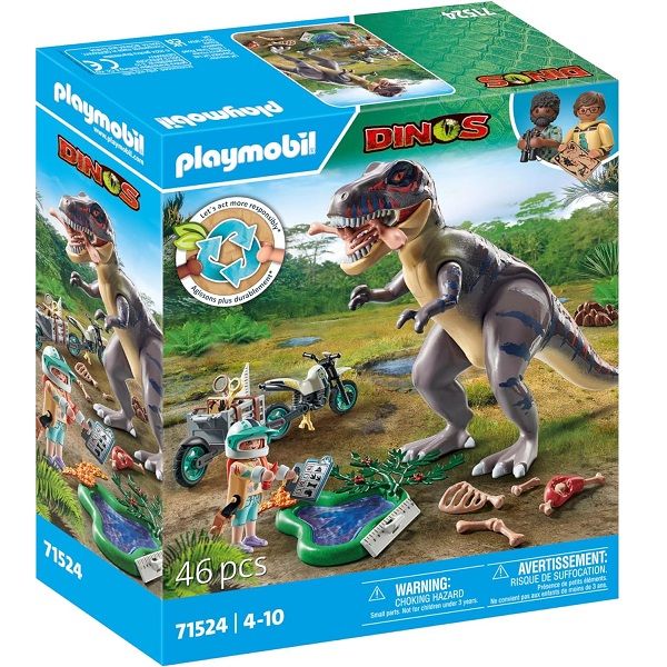 Playmobil Dinos T-Rex Sporenonderzoek 
