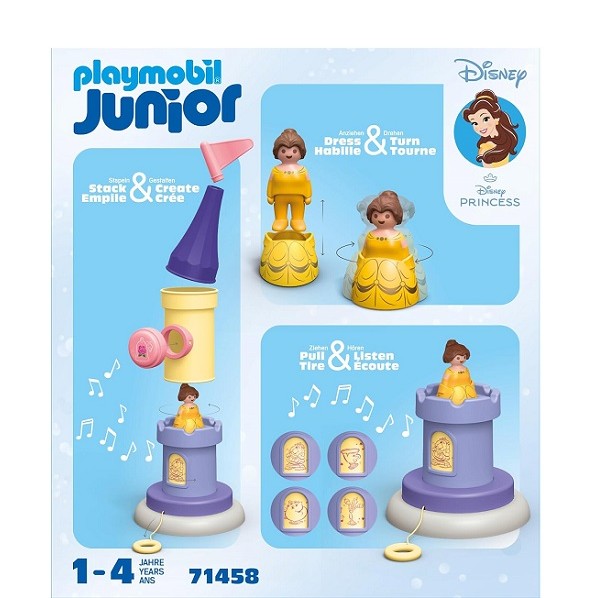 Playmobil Disney Junior Belle's Speeltoren met Melodie