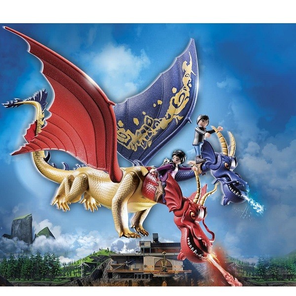 Playmobil Dragons Wu en Wei met Jun 