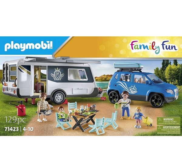 Playmobil Familiy Fun Caravan met Auto