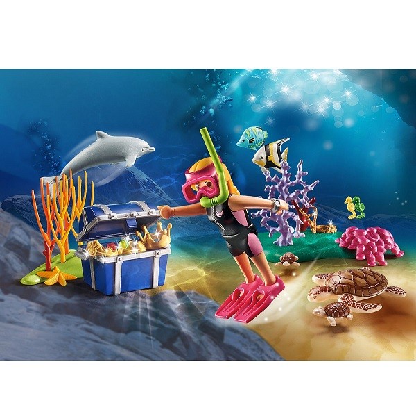 Playmobil Family Fun Gift Set Schatduiker