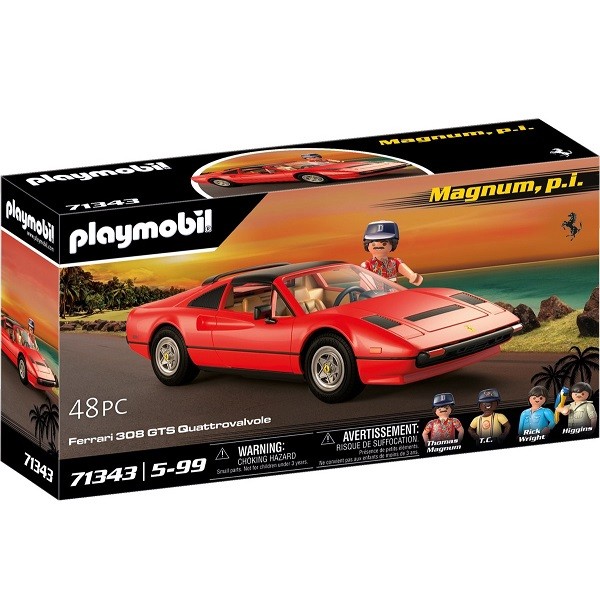 Playmobil Magnum p.i. Ferrari 308 GTS