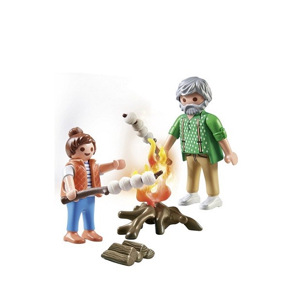 Playmobil My Life Kampvuur met Marshmallows