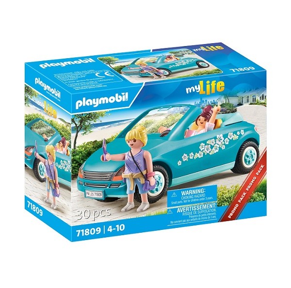 Playmobil My Life Roadtrip met Cabrio