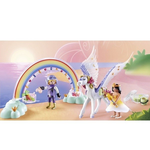 Playmobil Princess Magic Pegasus met Regenboog