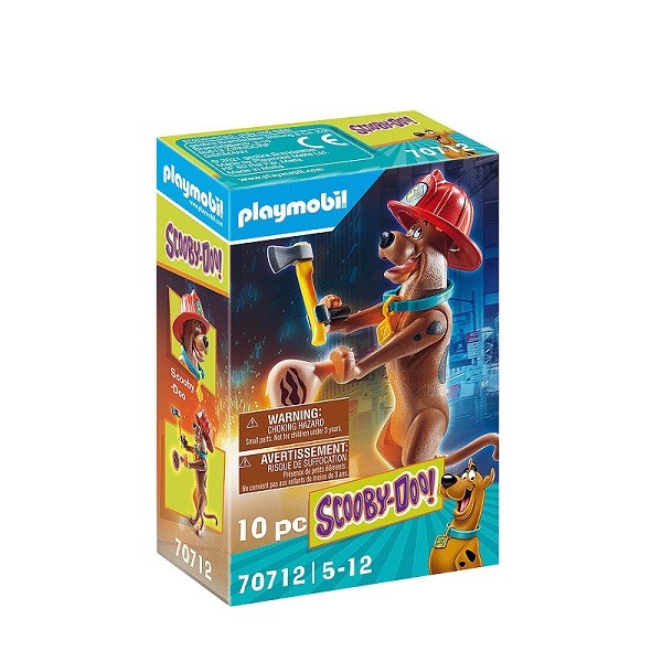 Playmobil Scooby-Doo Verzamelfiguur Brandweerman