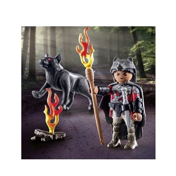 Playmobil Special Plus Krijger met Wolf