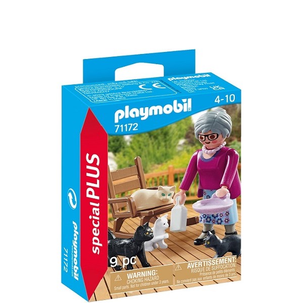Playmobil Special Plus Oma met Katten